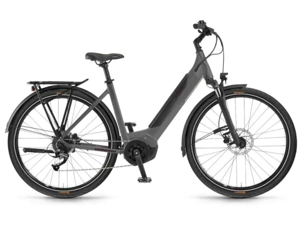 Retur ușor e-bike Winora Yucatan 8 Wave i400Wh 28 8-G Altus 21 Winora YTS artichoke mat size 54