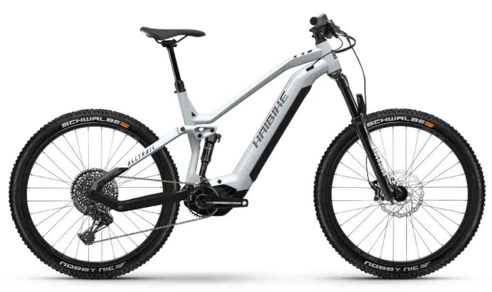 Bicicleta electrica e-bike Haibike AllTrail 7 27.5 i720Wh 12-G SX Eagle argintiu negru M Noutate
