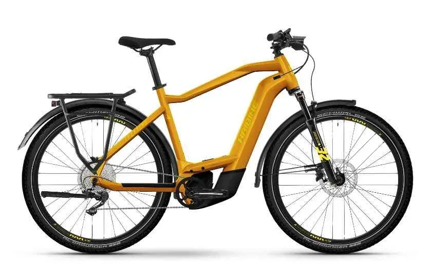 Popular e-bike Haibike TREKKING 8 HIGH 11-G XL Deore 750Wh lava/yellow – gloss XL