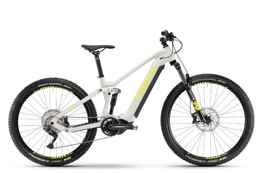 BIcicleta electrica e-bike Haibike AllTrail 3 i720Wh 10-G Deore gri neon L Cel mai vândut
