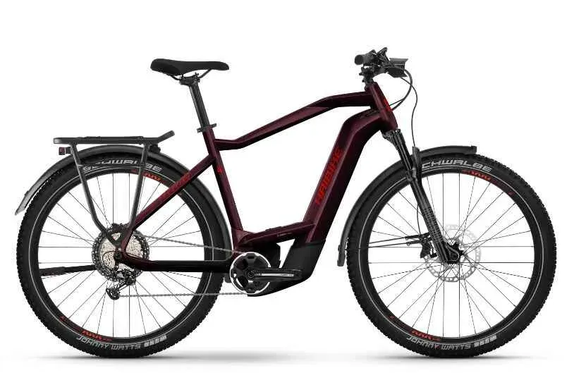 Bicicleta electrica e-bike Haibike Trekking 11 High 12-G GX Eagle i750Wh neon rosu M Super ofertă
