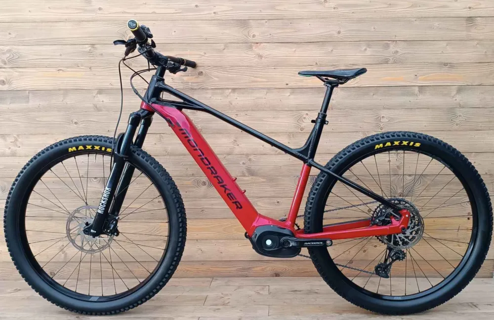 Expediere rapidă e-bike second hand Mondraker Prime R 29 rosu negru S
