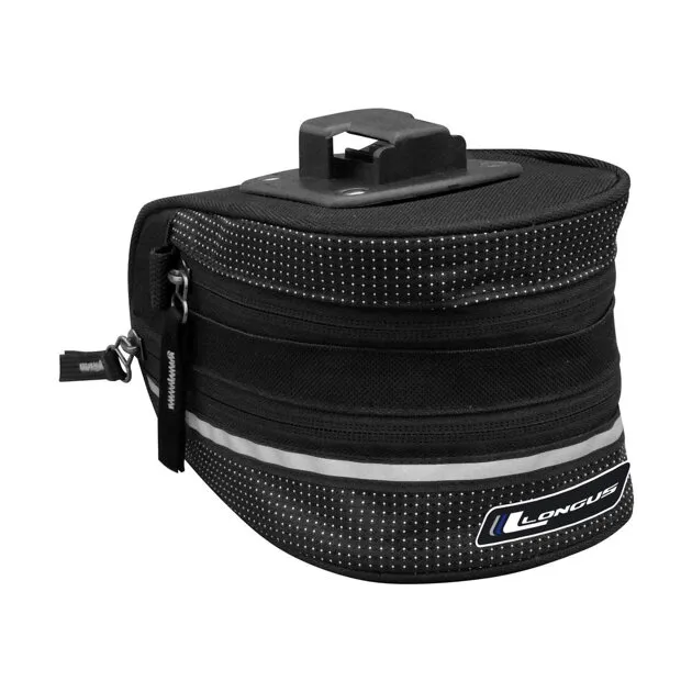 Calitate înaltă LONGUS Geantă EXPAND QR sub șa 1,9/2,8L neagră extensibilă