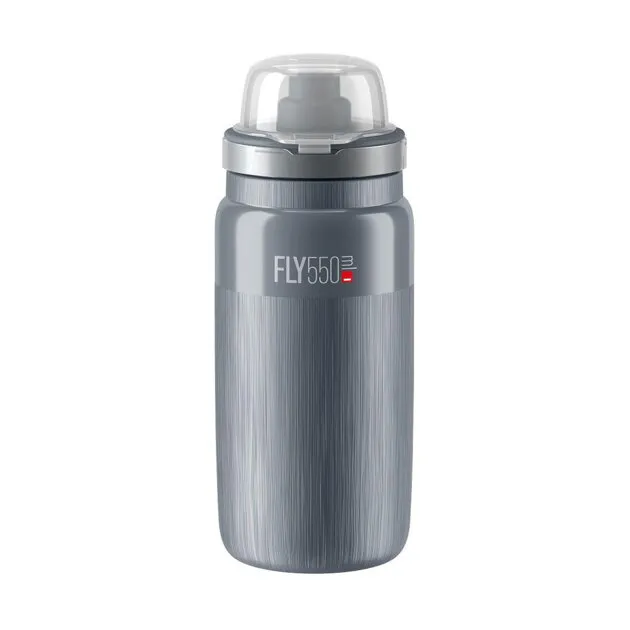 ELITE Bidon FLY MTB TEX 550 gri Reducere specială