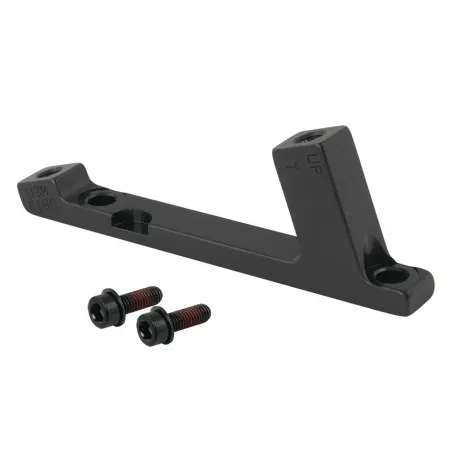 Adaptor etrier fata postmount Force 180 mm negru Plată sigură