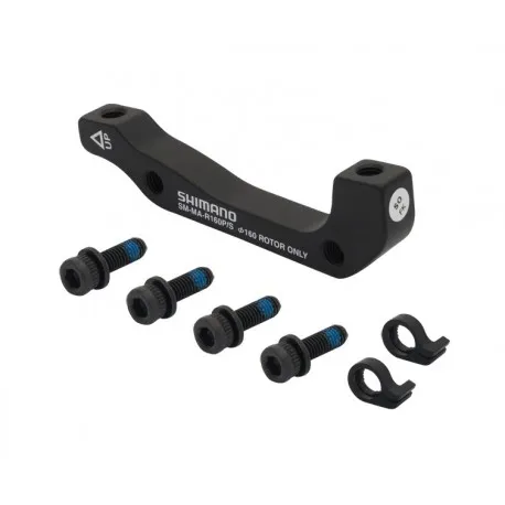 Adaptor etrier spate Shimano Post/Stand 160 mm negru Plată sigură