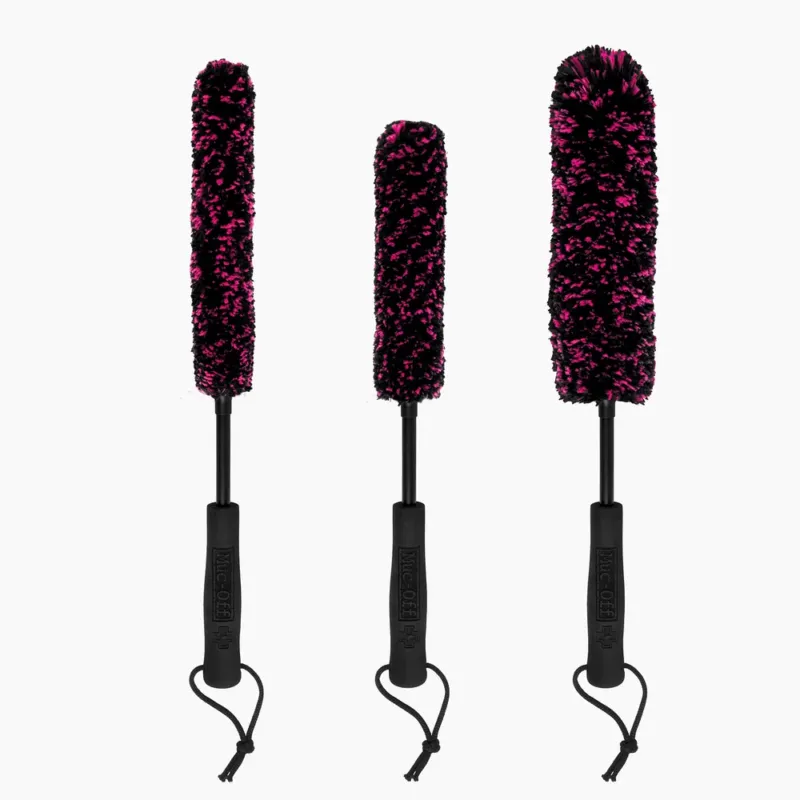 Reduceri Set Muc-Off 3 perii din microfibra pentru detailing