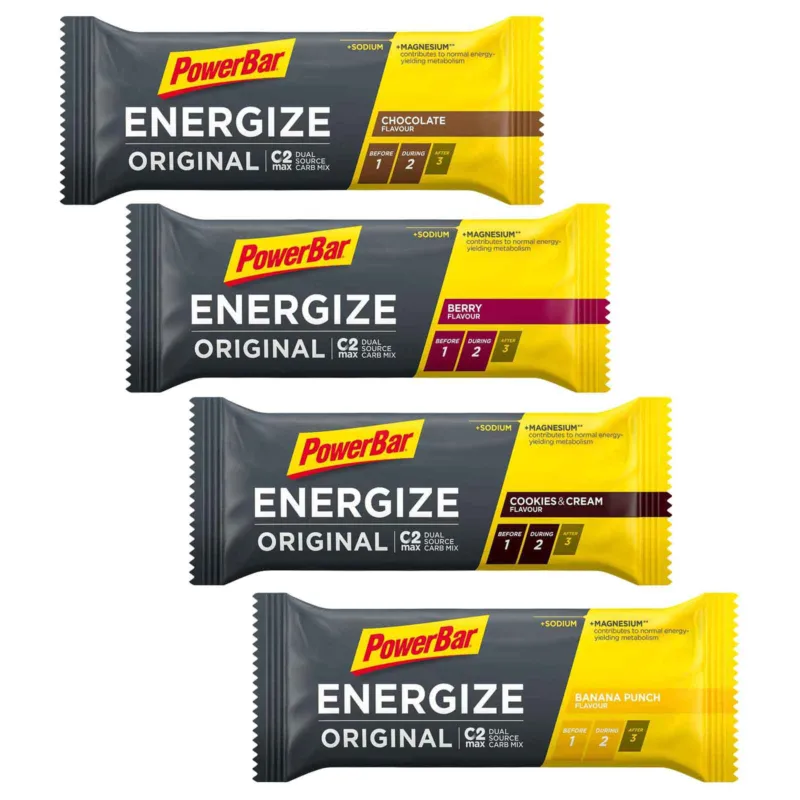 Powerbar - baton energie Energize Original, aroma cookies Retur gratuit