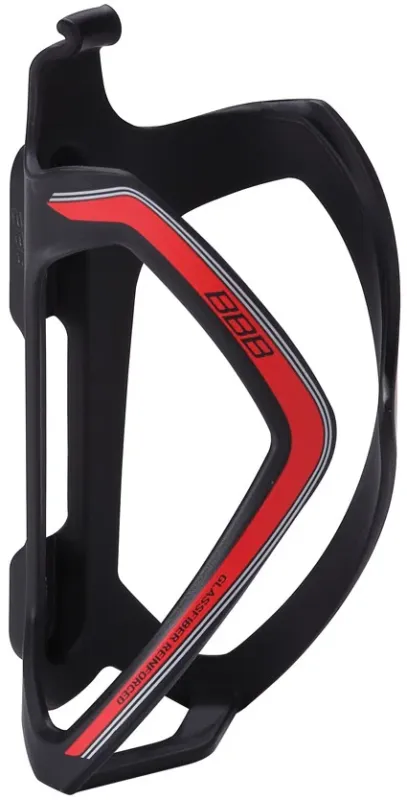 Suport bidon BBB BBC-36 FlexCage negru mat/rosu Ofertă specială