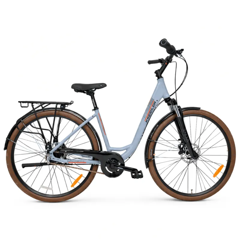 Bicicleta Trekking Kreidler 52752 - 28 inch, S, Gri Transport gratuit