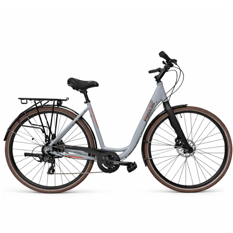 Bicicleta Trekking Kreidler 52857 - 28 inch, M, Gri Cel mai vândut