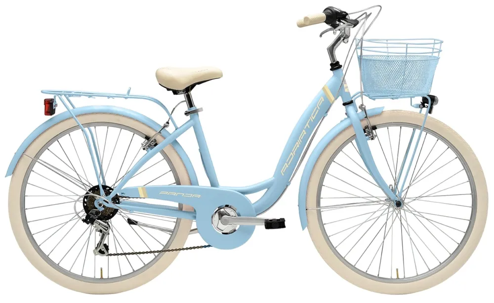Ofertă de sezon Bicicleta Adriatica Panda 26 Lady 6V Albastru Deschis 42 cm