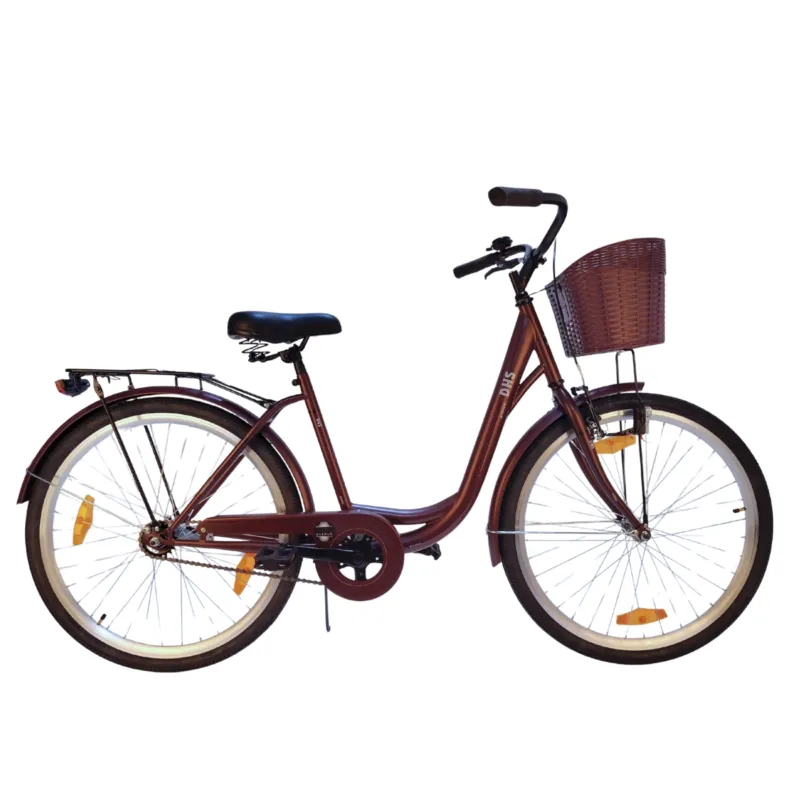 Doar azi Bicicleta Oras DHS Maccina Avenue - 26 inch, Maro