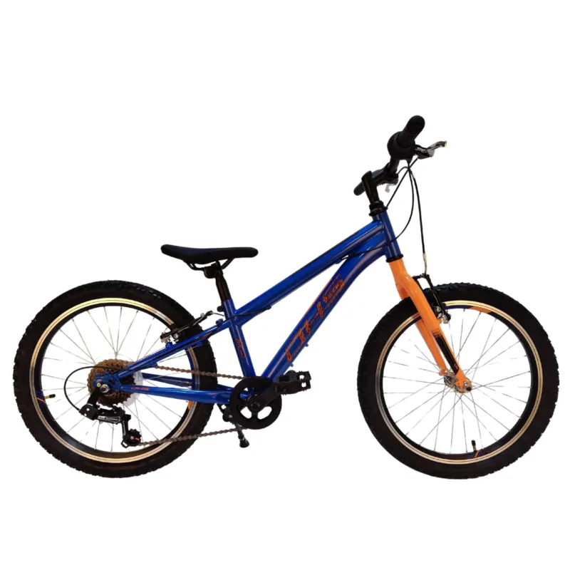 Bicicleta Copii DHS Sonic - 20 Inch, Albastru-Portocaliu Comandă acum
