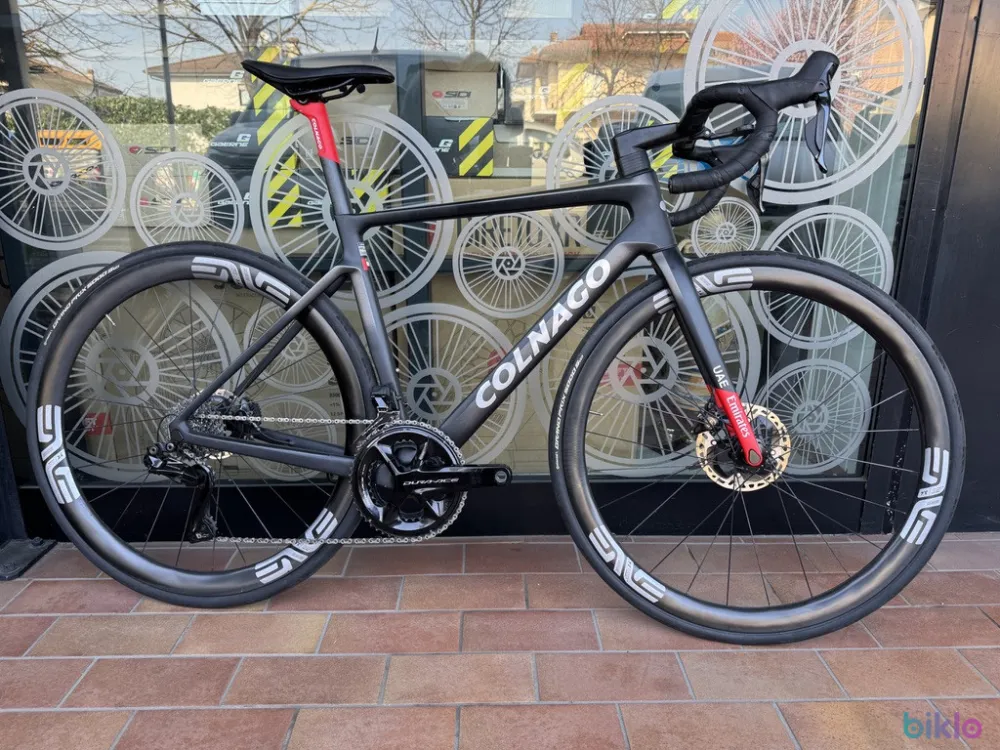Colnago V4RS Disc UAE Emirates, Shimano Dura Ace di2 12v, Enve SES 3.4 (485) Promoție