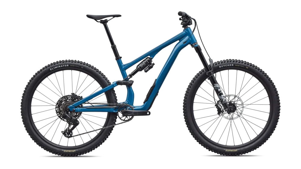 Bicicleta Full Suspension SPECIALIZED Stumpjumper 15 Evo Alloy Comp 29 - Gloss Grey Blue S3 Cumpără acum