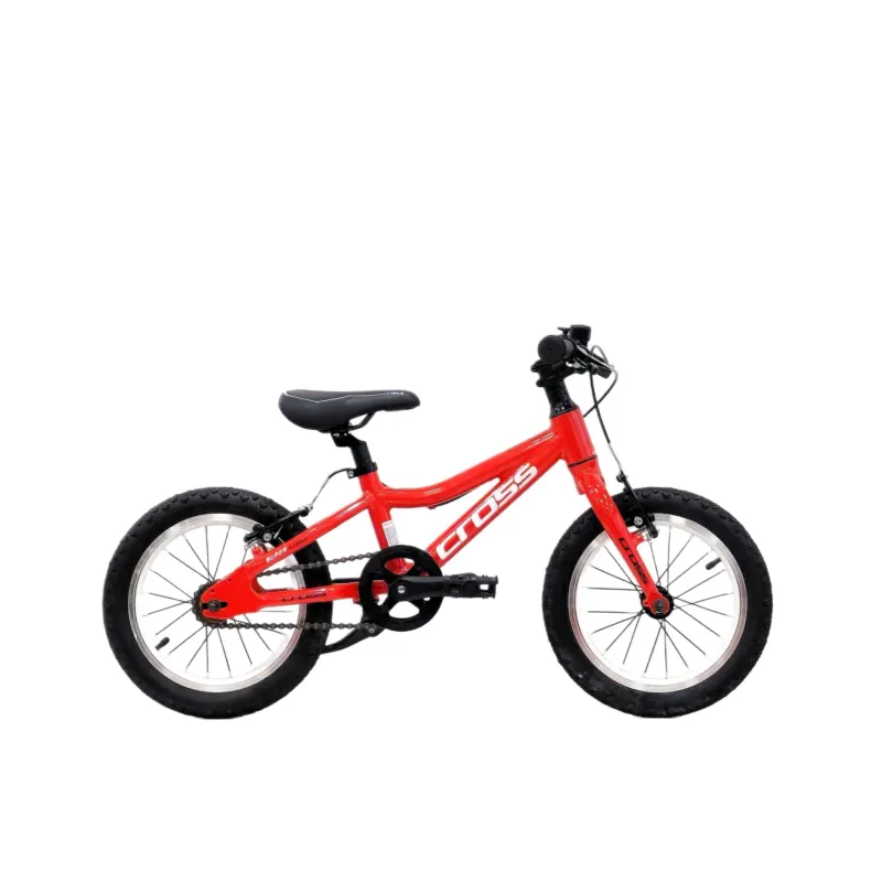 Preț redus Bicicleta copii mtb CROSS Super Light 14 - Red | 3-5 ani