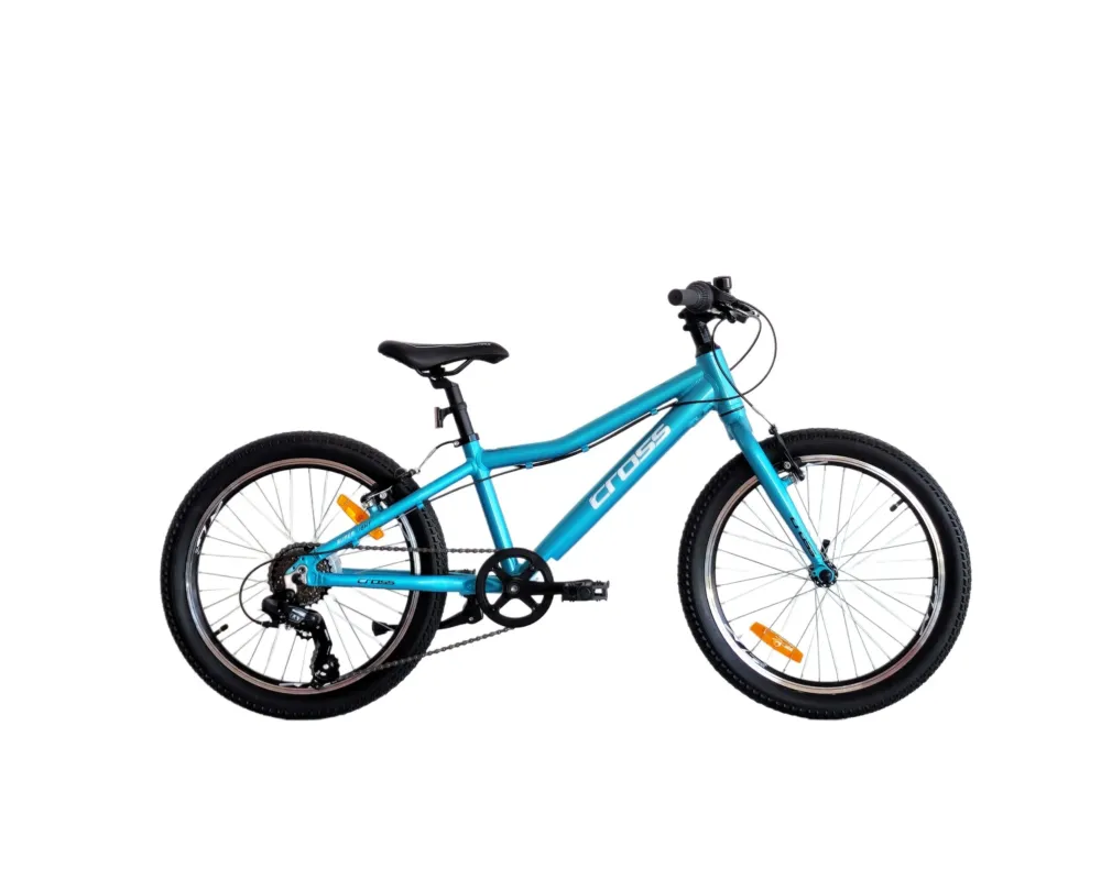 Bestseller Bicicleta copii mtb CROSS Super Light 20 - Blue Metallic | 6-8 ani