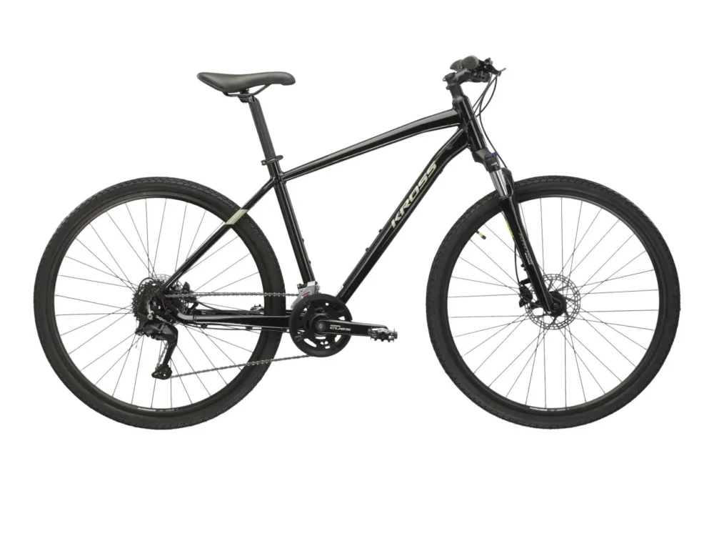 Transport gratuit Bicicleta Trekking Kross Evado 5.0 28 inch neagra Shimano Cues