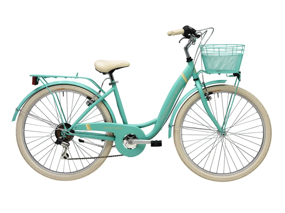 Bicicleta Adriatica Panda 26 Lady 6V Verde Mat 42 cm Cumpără acum