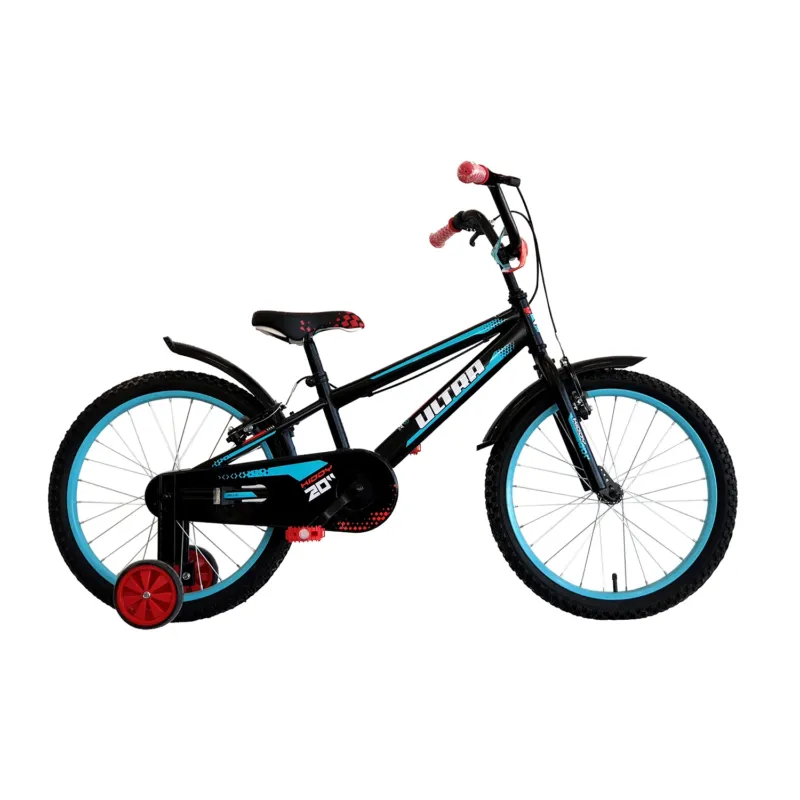 Bicicleta ULTRA Kidy 20 V-Brake copii - Negru Reducere extra