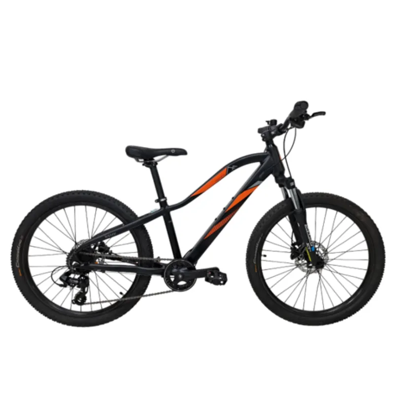 Bicicleta Copii Prophete 11721 - 24 inch, 8 viteze, Negru-Portocaliu Cumpără acum