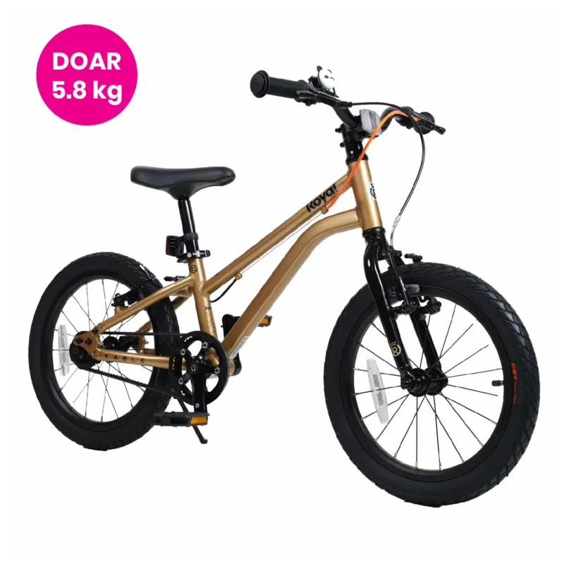 Bicicleta Royal Baby Kable-Belt 16 Golden Comandă acum