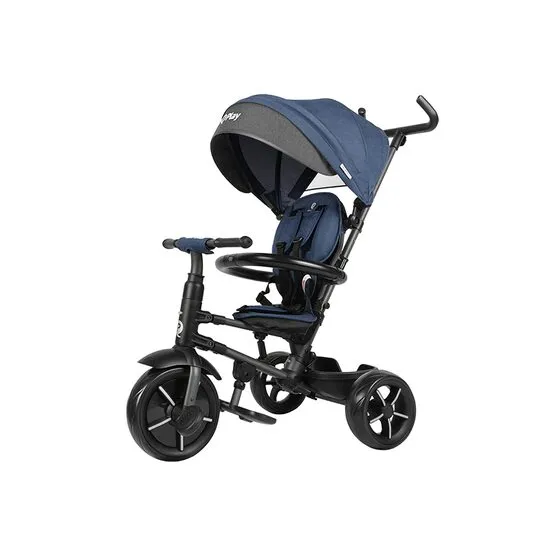 Transport gratuit Tricicleta Qplay Rito Star albastru