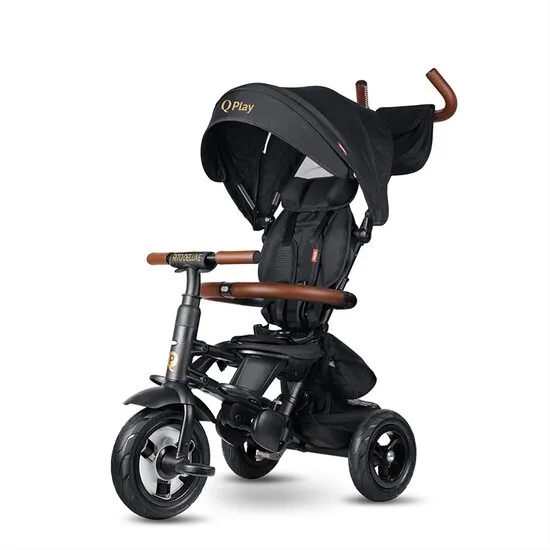 Reducere extra Tricicleta pliabila Qplay Rito Deluxe Negru