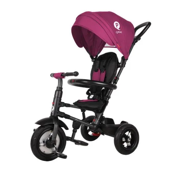 Reducere Tricicleta cu roti de cauciuc Qplay Rito Rubber Violet
