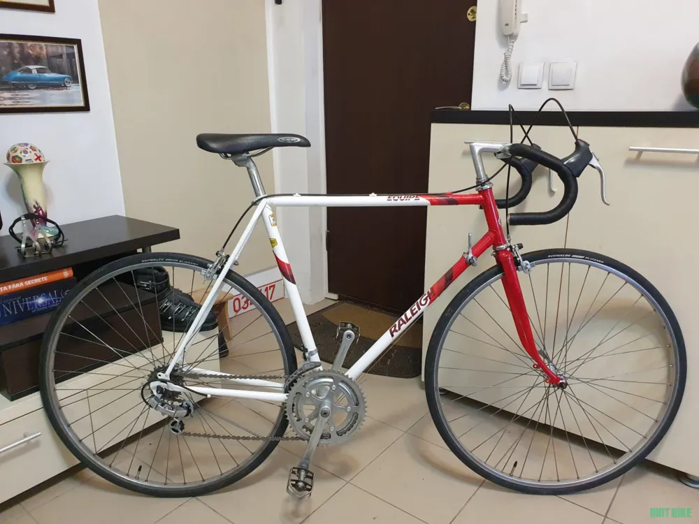 Raleigh Equipe cursiera otel TT.56 ST.56 CC 11.33kg 2x6 friction Reducere