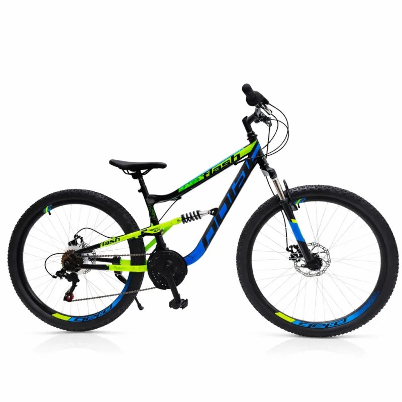 Cumpără online Bicicleta Full suspension DHS Polar Flash - 26 Inch, Negru