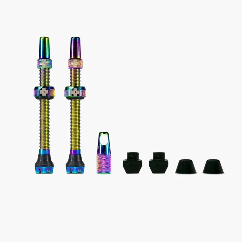 Valve tubeless Muc-Off Tubeless Valves V2 44mm Iridescent Calitate înaltă
