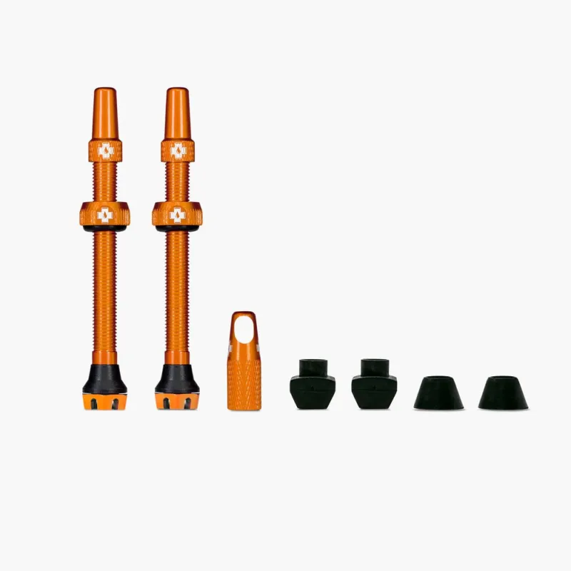 Cel mai vândut Valve tubeless Muc-Off Tubeless Valves V2 44mm Portocalii