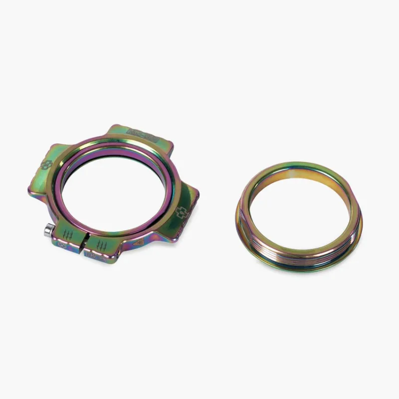 Calitate înaltă Piulita pretensionare rulmenti pedalier Muc-Off Crank Preload Ring, Iridescent