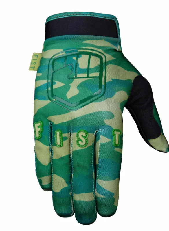 Manusi Ciclism Copii FIST Stocker (L/F) - Camo L | 2-8 Ani Cumpărături sigure