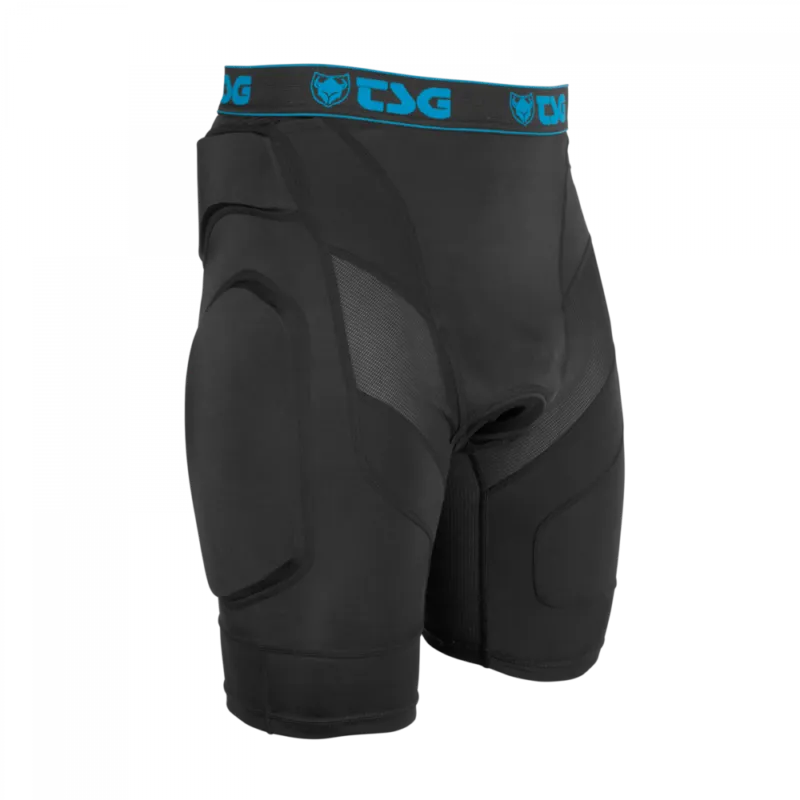 Pantaloni Ciclism cu Protectii TSG Mtb Crash Pant A - Black S Ultima șansă