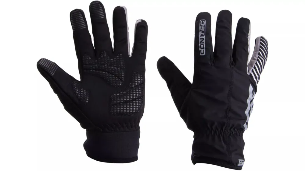 Ofertă Manusi Ciclism CONTEC Winter Dense Waterproof (L/F) - Black/Grey M