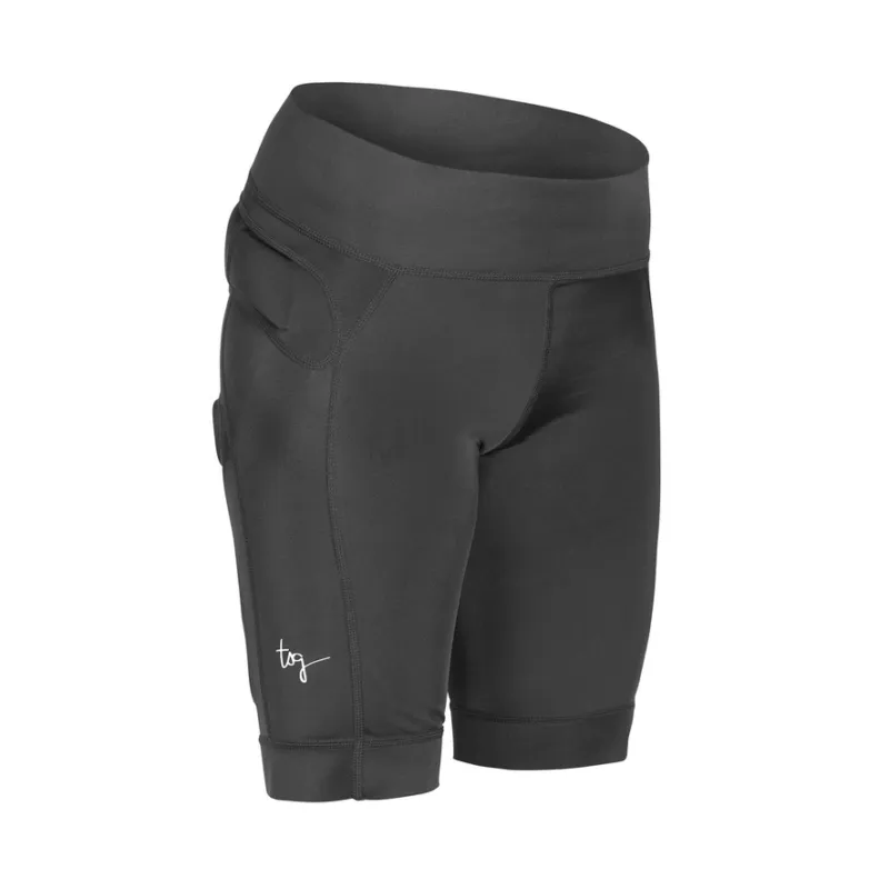 Pantaloni Ciclism cu Protectii TSG Carna Wmns - Black XS Preț redus