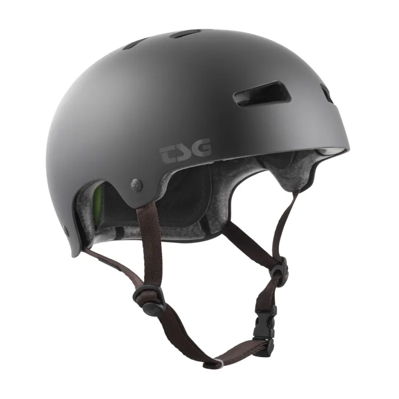 Cel mai bun preț Casca Ciclism TSG Kraken Solid Color - Satin Black L/XL