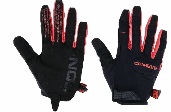 Cumpără online Manusi Ciclism CONTEC Neo Pacer (L/F) - Black/Red XL