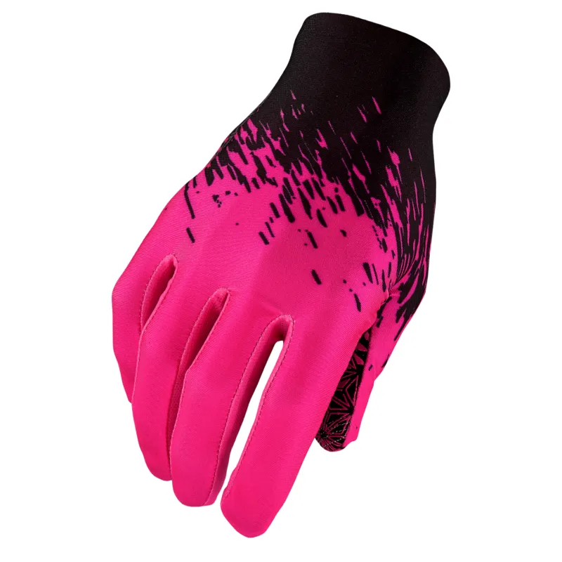 Ofertă exclusivă Manusi Ciclism SUPACAZ SupaG (L/F) - Black/Neon Pink M