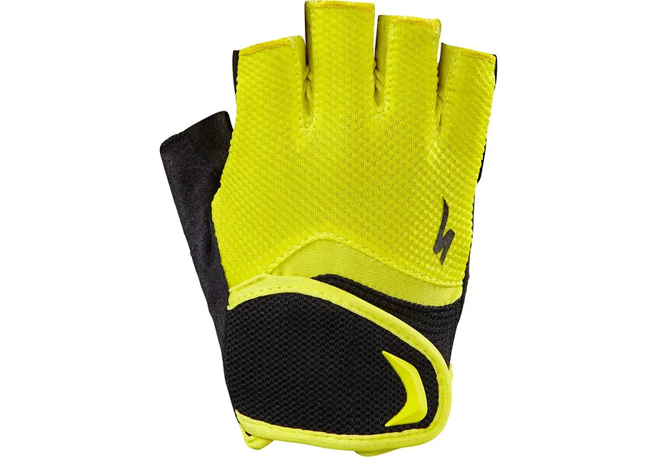 Reducere extra Manusi Ciclism SPECIALIZED Kids' Body Geometry (S/F) - Black/Limon XS