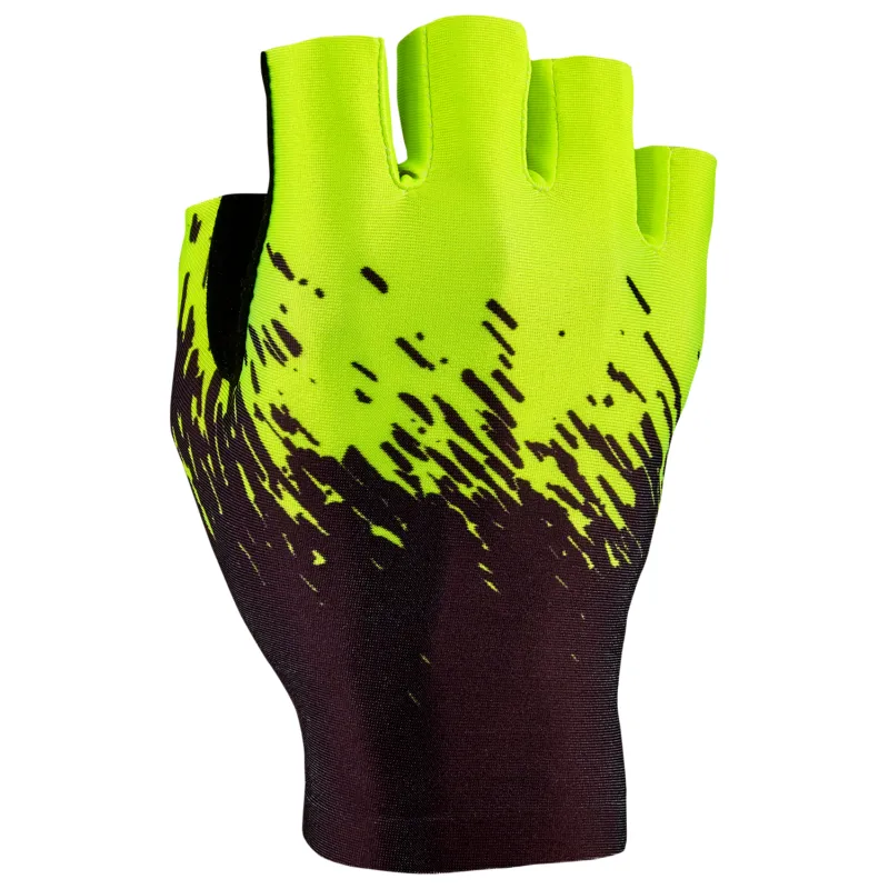 Manusi Ciclism SUPACAZ SupaG (S/F) - Black/Neon Yellow S Expediere rapidă
