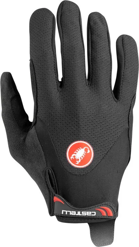 Disponibil imediat Manusi cu degete Castelli Arenberg Gel LF Negru