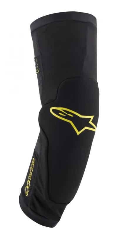 Protectii Genunchi Alpinestars Paragon Plus Black Acid Yellow Chilipir