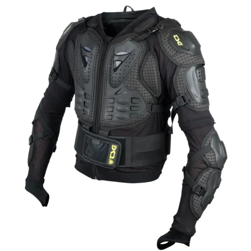 Plată securizată Armura TSG Backbone Trailfox Black Yellow