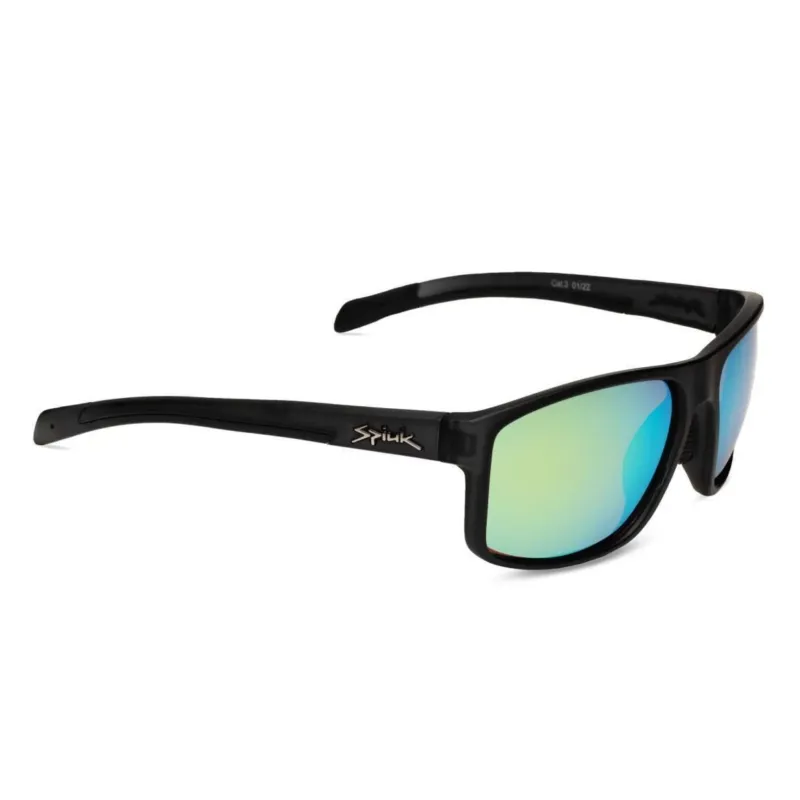 Spiuk - ochelari soare casual polarized - Bakio black - mirrored-yellow Popular