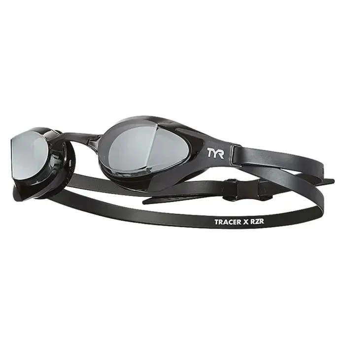 Cel mai bun preț TYR - ochelari inot performanta - TRACER-X RZR Racing Goggles - fumuriu | negru