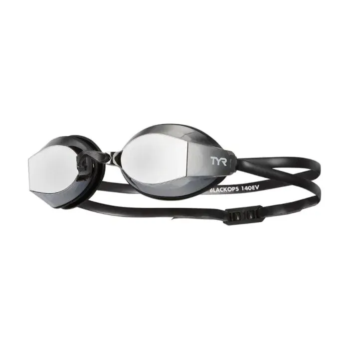Reduceri TYR - ochelari inot performanta - BLACK OPS 140 EV Racing Goggles Mirrored - metalizat | fumuriu